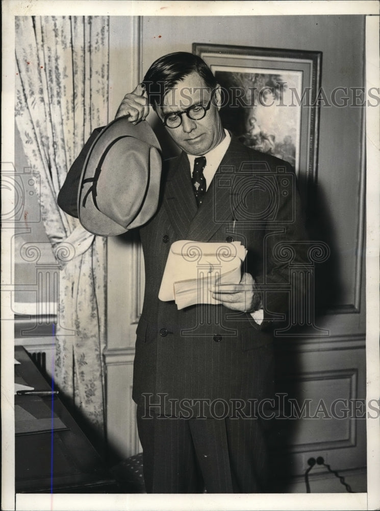 1935 Press Photo Gov. Eugene Talmadge possible candidate for President