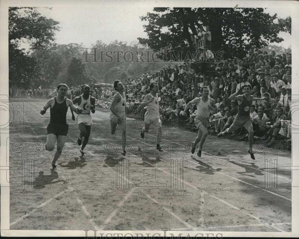 1932 Press Photo Anthony Chalupa of Prudential Insurance won N.Y. A.C. Games- Historic Images