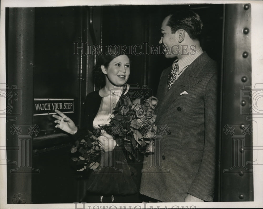 1928 Press Photo Mrs Barnaby Ross &amp; Armstrong - nes25245- Historic Images