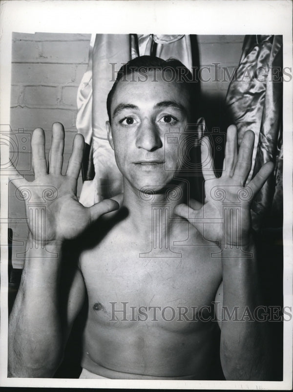 Photo De Presse Vintage - Jockey, 1946, Noir Et Blanc, Format 8x10 Pouces