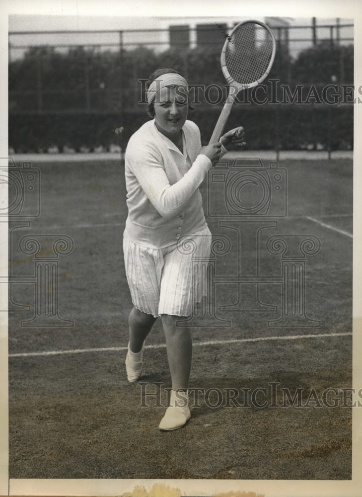1931 Press Photo Betty Nuthall at NY tennis Wightman Cup - nes25820- Historic Images