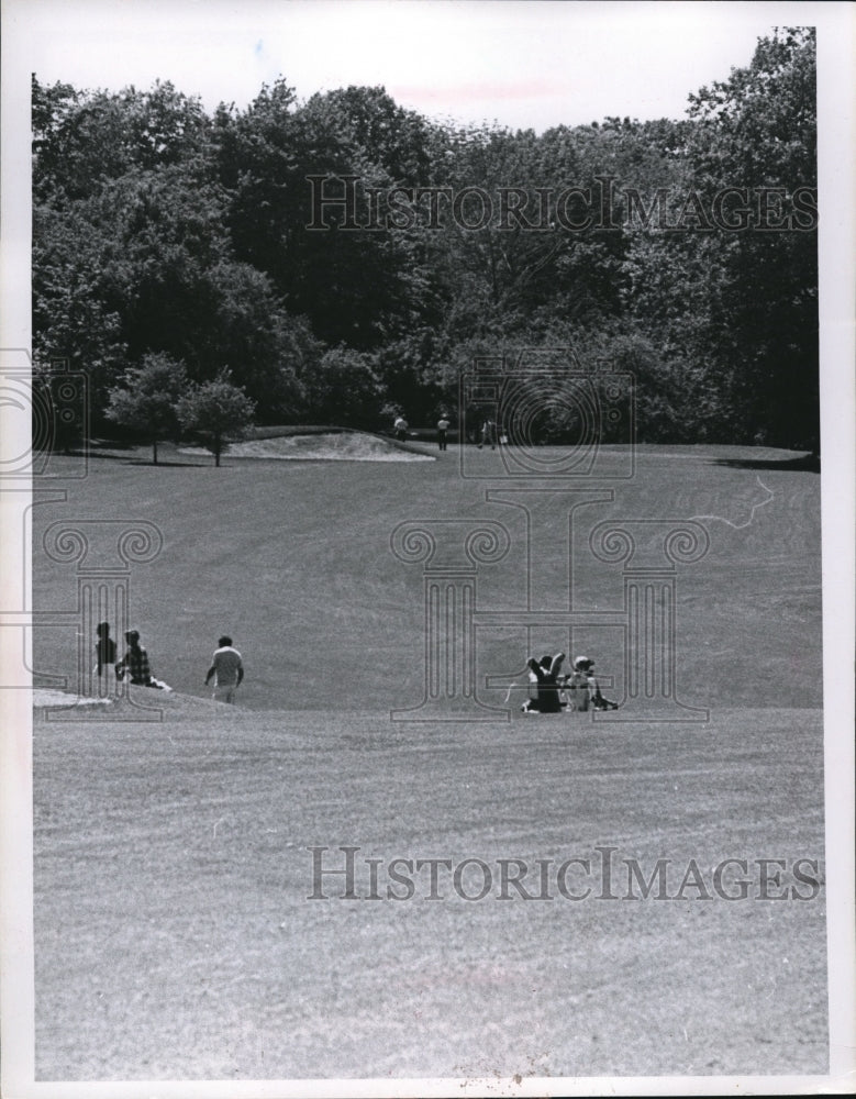 1971 Press Photo Beechmont country club golf in Cleveland Ohio - nes26248- Historic Images