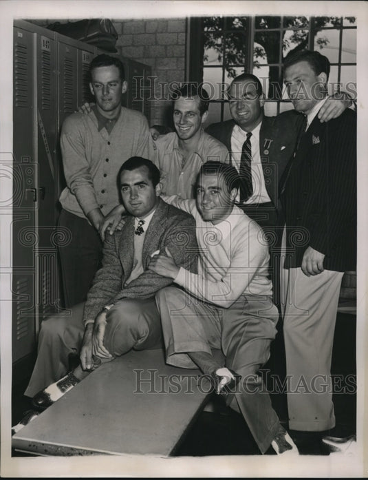 1940 Press Photo Amateur golfers J Burke, R Chapman, J Sweetser - nes26981- Historic Images