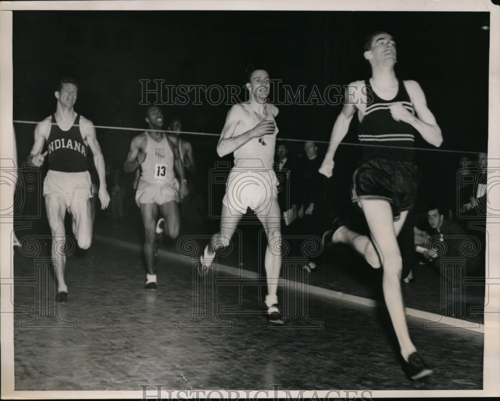 1940 Press Photo Newark NJ 880 yard run James Kehoe, F Slater,C Kane, J Bobicam- Historic Images