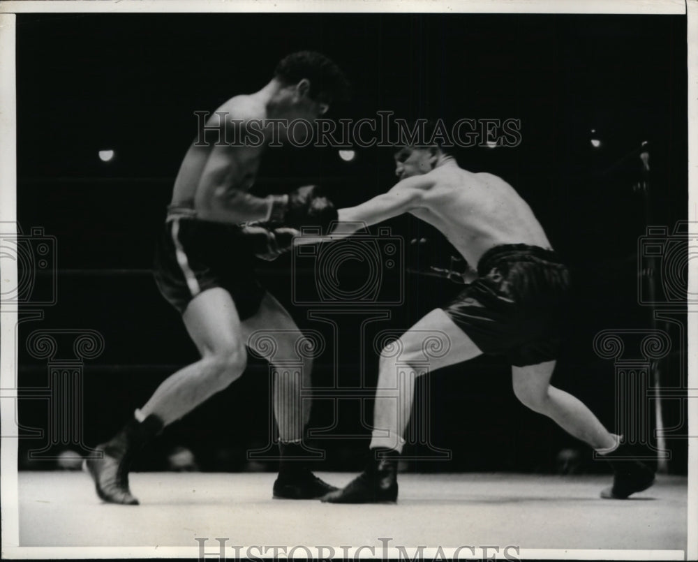 1938 Press Photo NYC Jimmy Garrison vs Pedro Montanez - nes27964- Historic Images