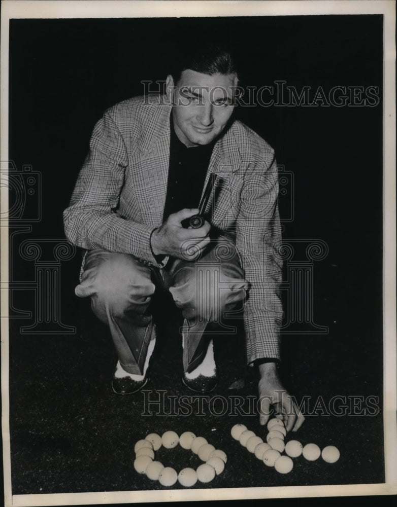 1938 Press Photo Miami Fla Harold Jug McSpaden at Miami Open golf - nes28014