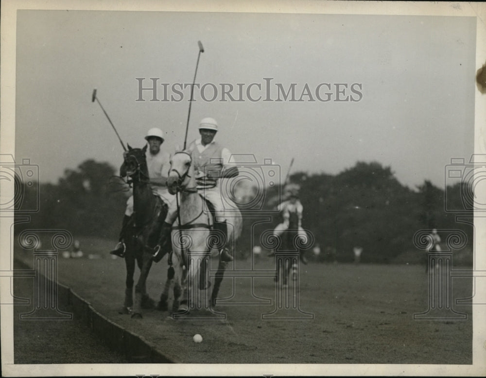 1929 Press Photo International polo at Locusct Valley NY - nes28232- Historic Images