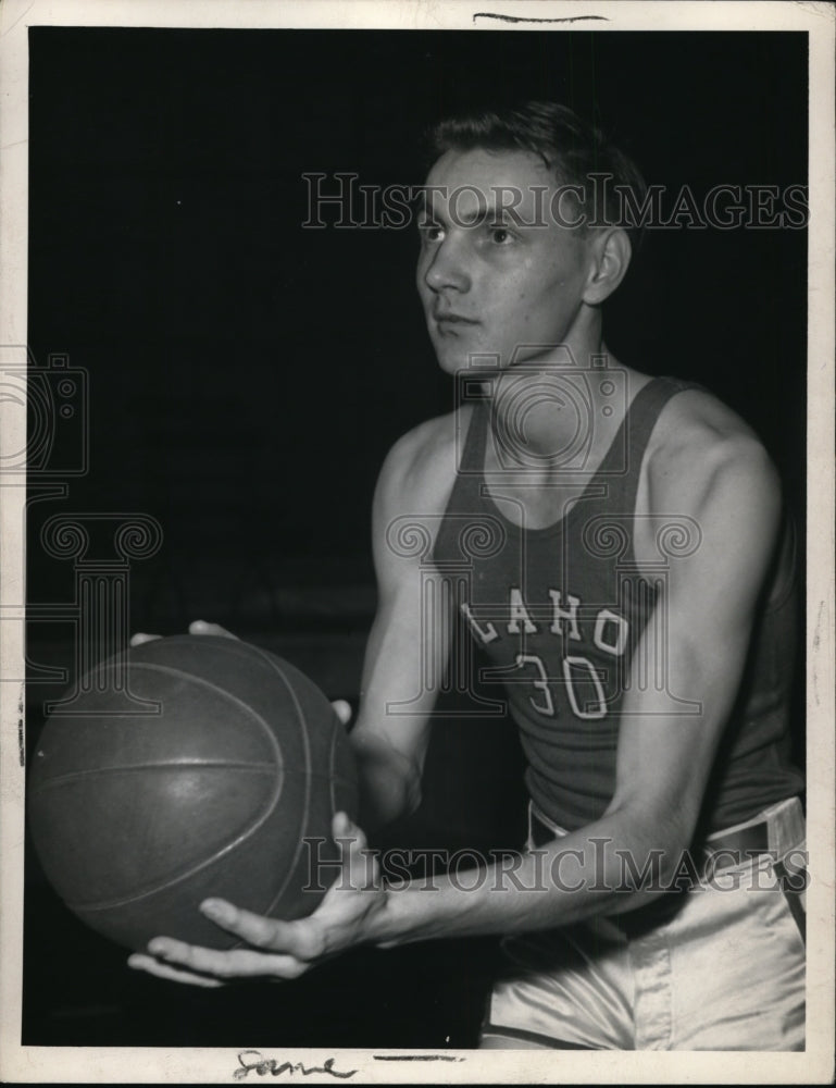 Press Photo Oklahoma freshman forward Don Ladusau - nes28504- Historic Images