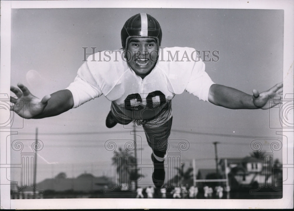 1951 Press Photo La Calif Charles Ane USC right guard - nes28703- Historic Images