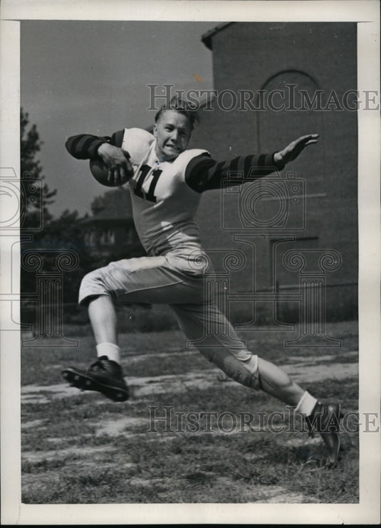 1939 Press Photo Philadelphia Pa Edward Alven Batavia HB Univ of Penn- Historic Images