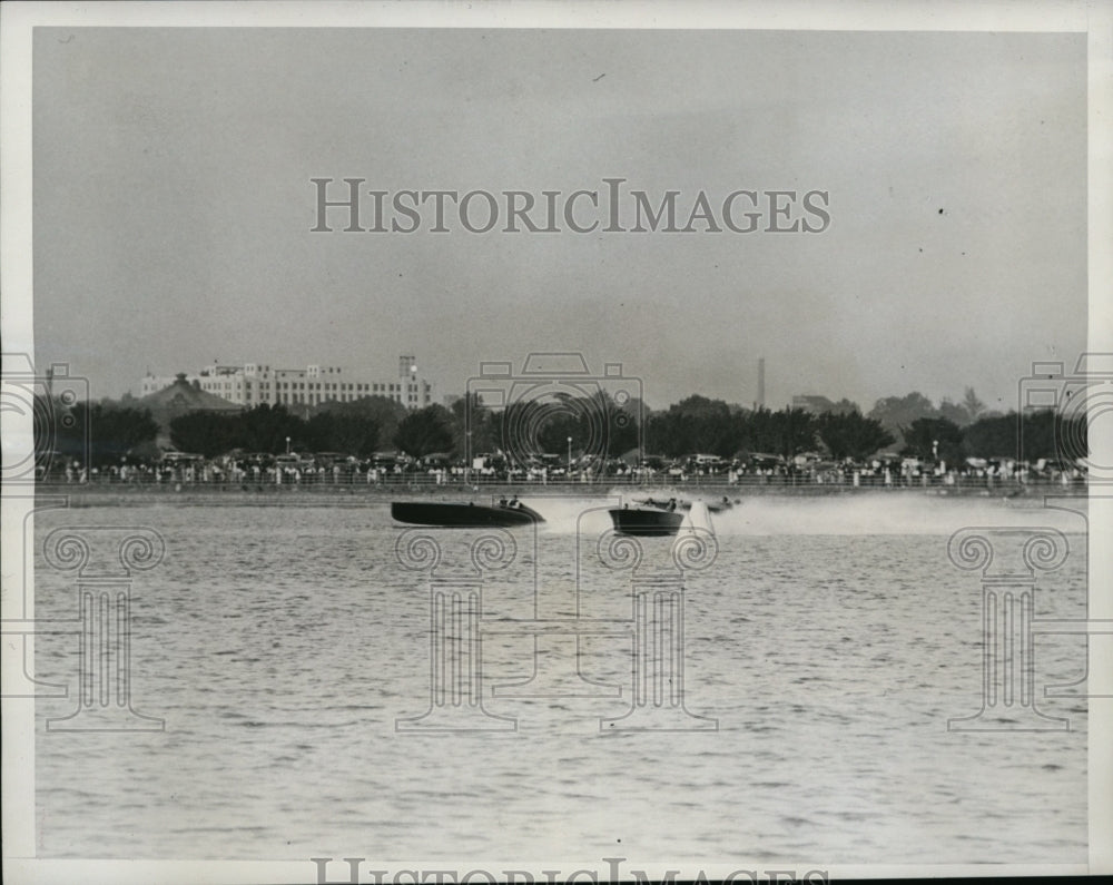 1934 Press Photo Entrants in Presidents Regatta on Potomac River - nes30085- Historic Images