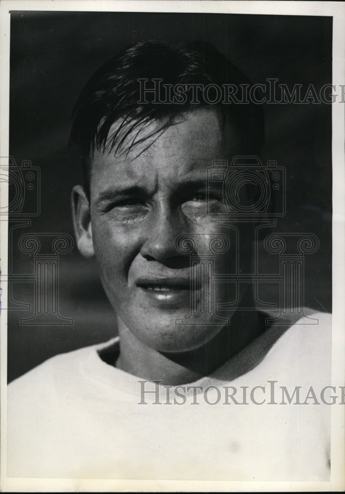 1936 Press Photo University of Montana Buck Newgard tackle - nes31318- Historic Images