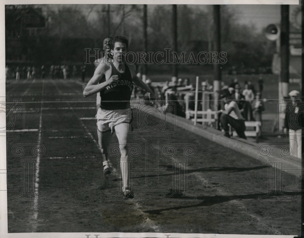 1939 Press Photo Des Moine Ia Chuck Fenske of Wis beats John Borikan - nes31365- Historic Images