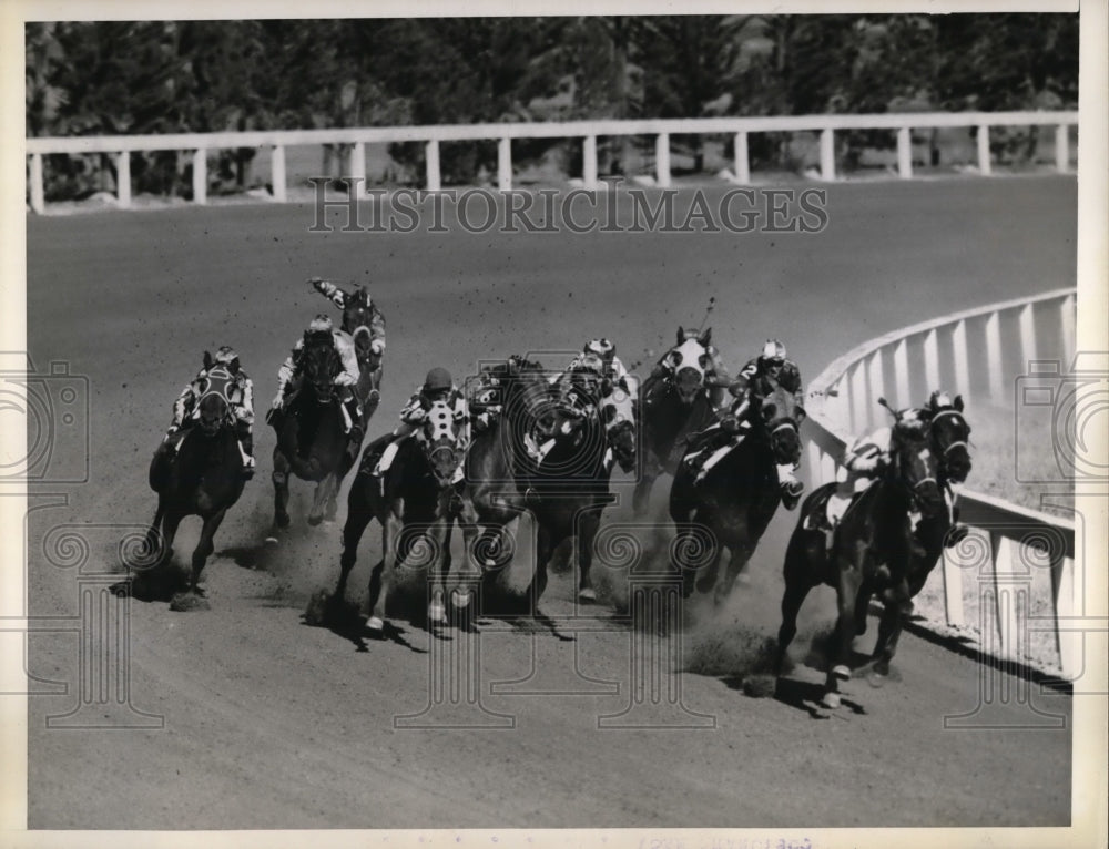 1945 Press Photo Better Home wins opening day race at Bay Meadows - nes31828- Historic Images