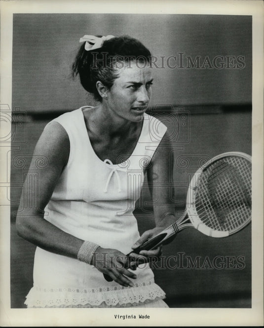 Press Photo Virginia Wade - nes32004- Historic Images