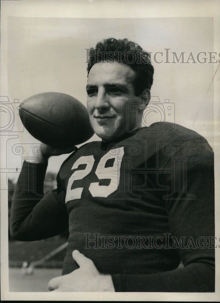 1941 Press Photo Boston Mass Al morro Boston College tackle - nes33074