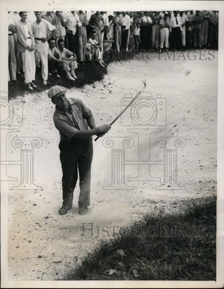 1939 Press Photo Andy Szwedko beats Phil Gordon at National Public Links golf