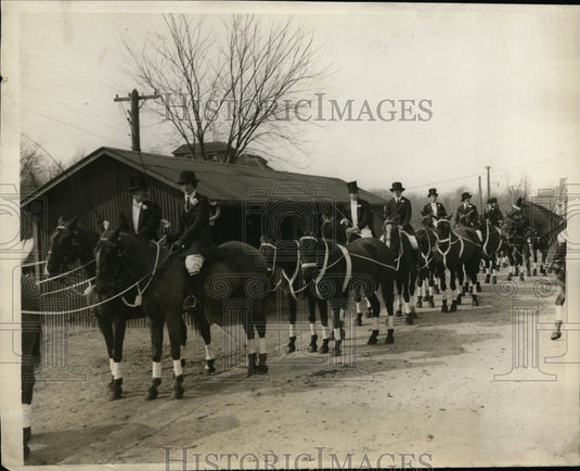 1930 Press Photo Society horseshow at Fort Myer Rosslyn California - nes39142- Historic Images