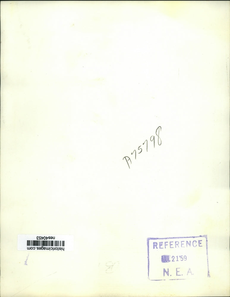 1959 Press Photo Frank McKinney world record backstroke in 200 meters