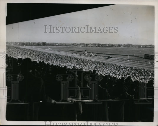 1941 Press Photo Legenda, Modern Age & Bold Turk at Jamaica track NY - nes40788- Historic Images