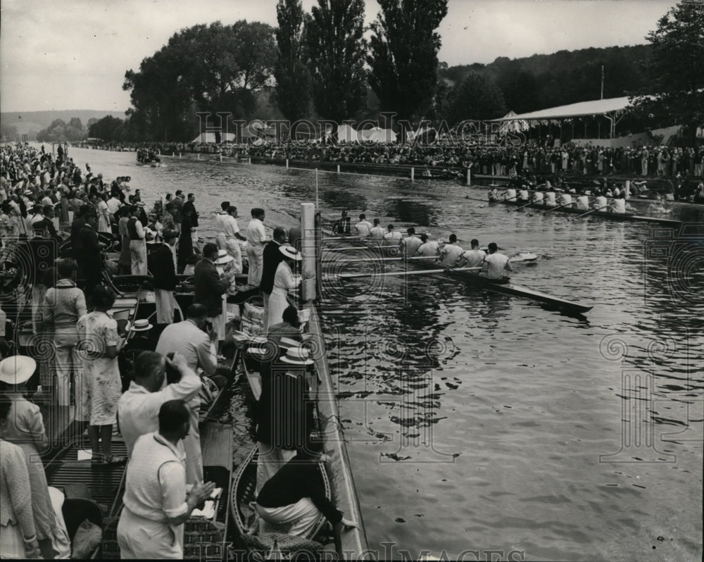 1938 Press Photo Royal Regatta at Henley on the Thames in London - nes43373- Historic Images