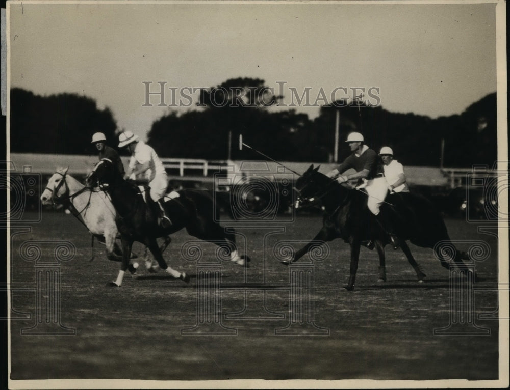 1929 Press Photo Pacific Coast Polo championship Midwick vs Freebooters- Historic Images