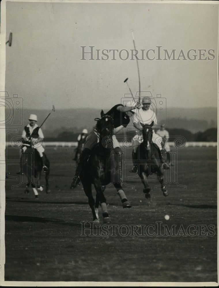 1930 Press Photo Stuart Pearson, Dana Fuller, Art Perkins at polo in CA- Historic Images