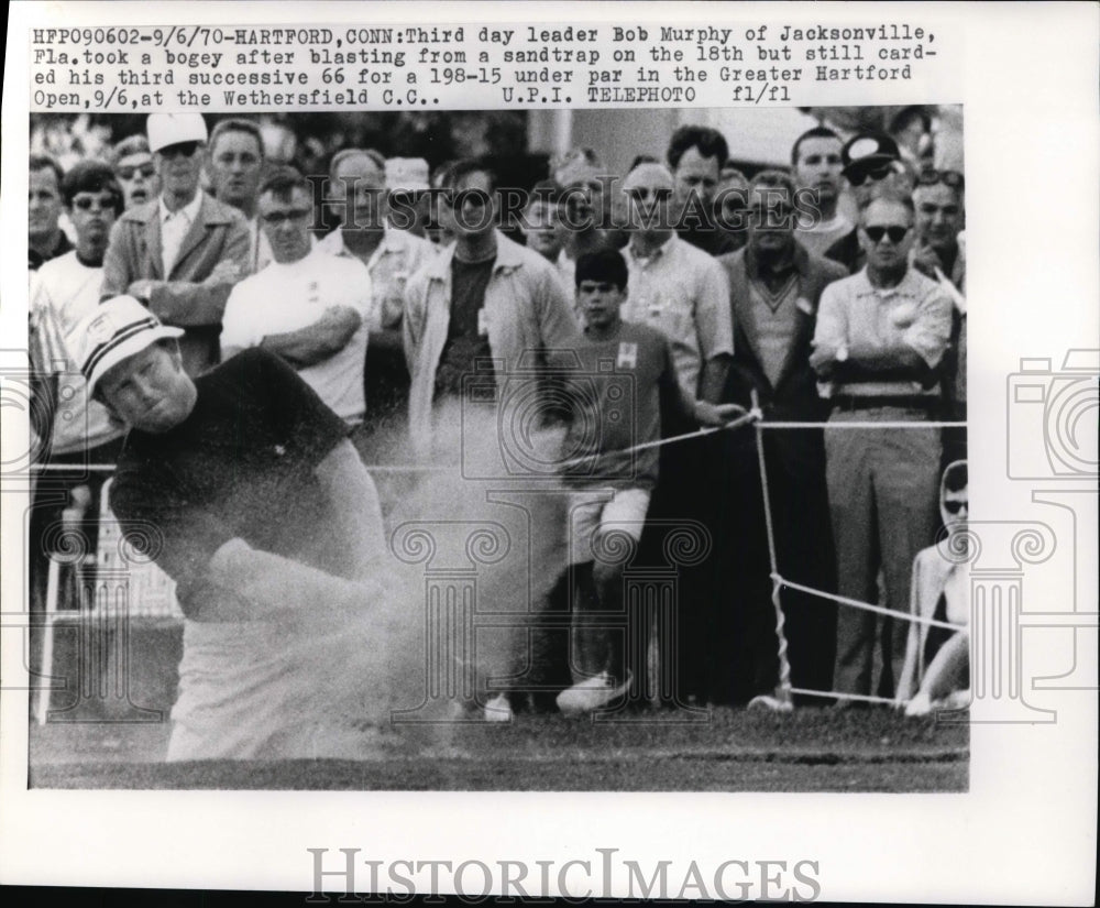 1970 Press Photo Bob Murphy in Greater Hartford Open in Connecticut - nes44245- Historic Images