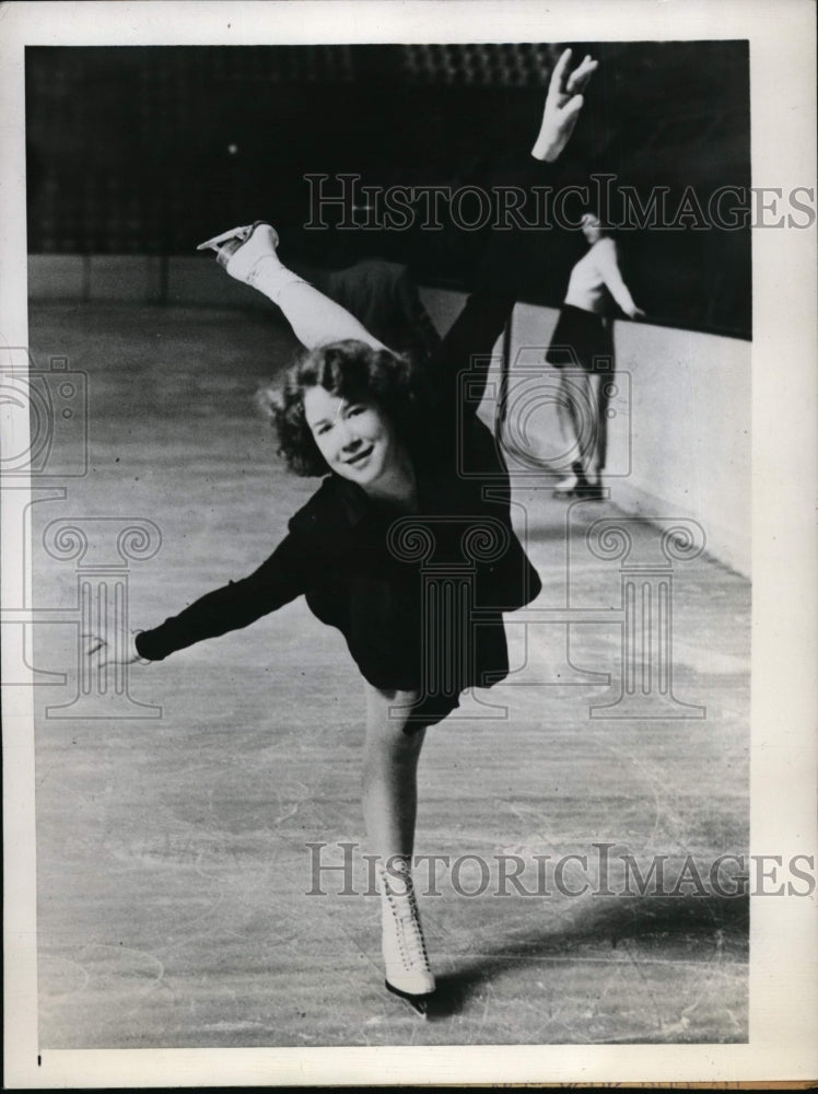 1946 Press Photo Marit Henie figure skater cousin of Sonja Heine - nes44512- Historic Images