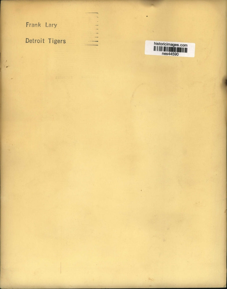 Press Photo Detroit Tigers player Frank Lary at practice - nes44590 - nes44590