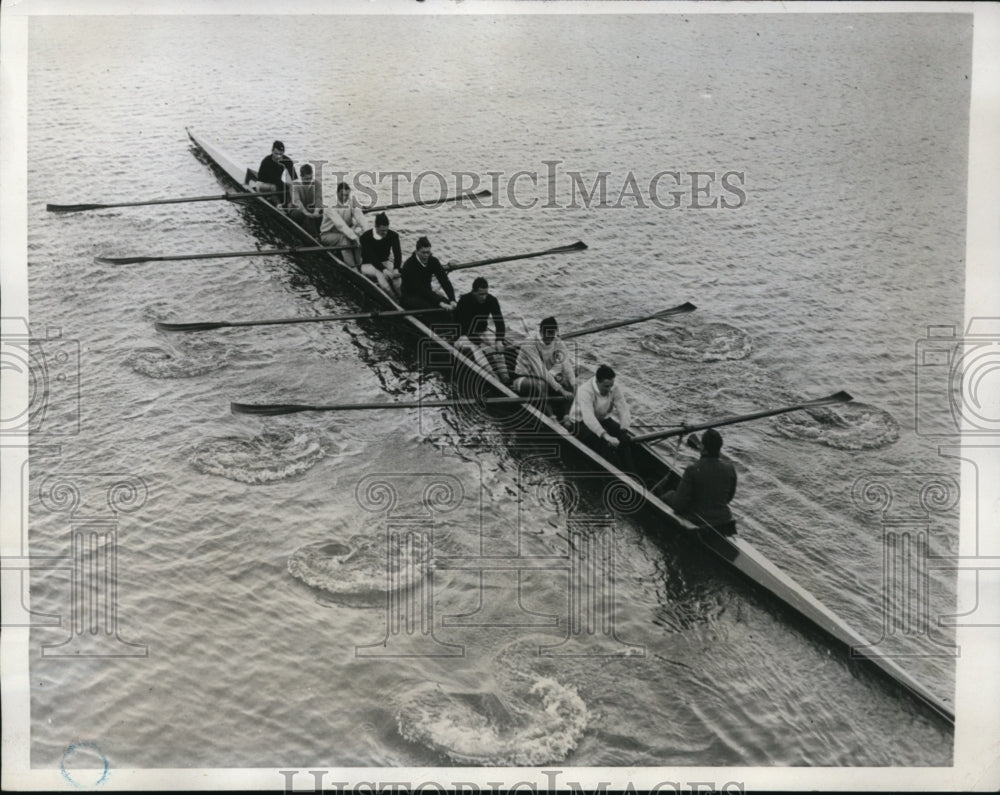 1933 Press Photo Princeton ceww Morrow, Roberts, Pflaumer, Wood - nes45023- Historic Images