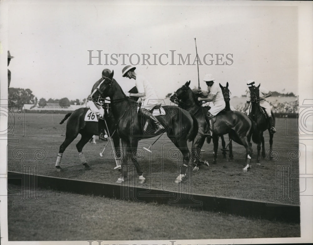 1935 Press Photo Capt HC Walford of British polo vs US in London - nes45142- Historic Images