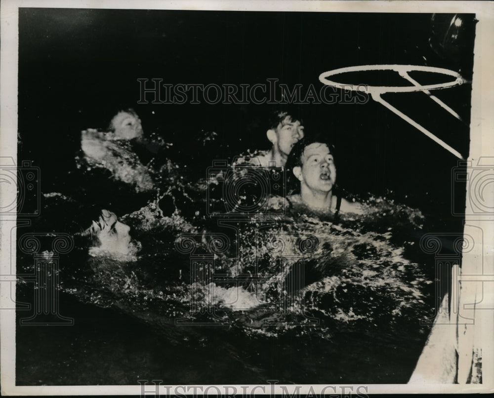 1937 Press Photo Water basketball at Atlanta Georgia at Emory College- Historic Images