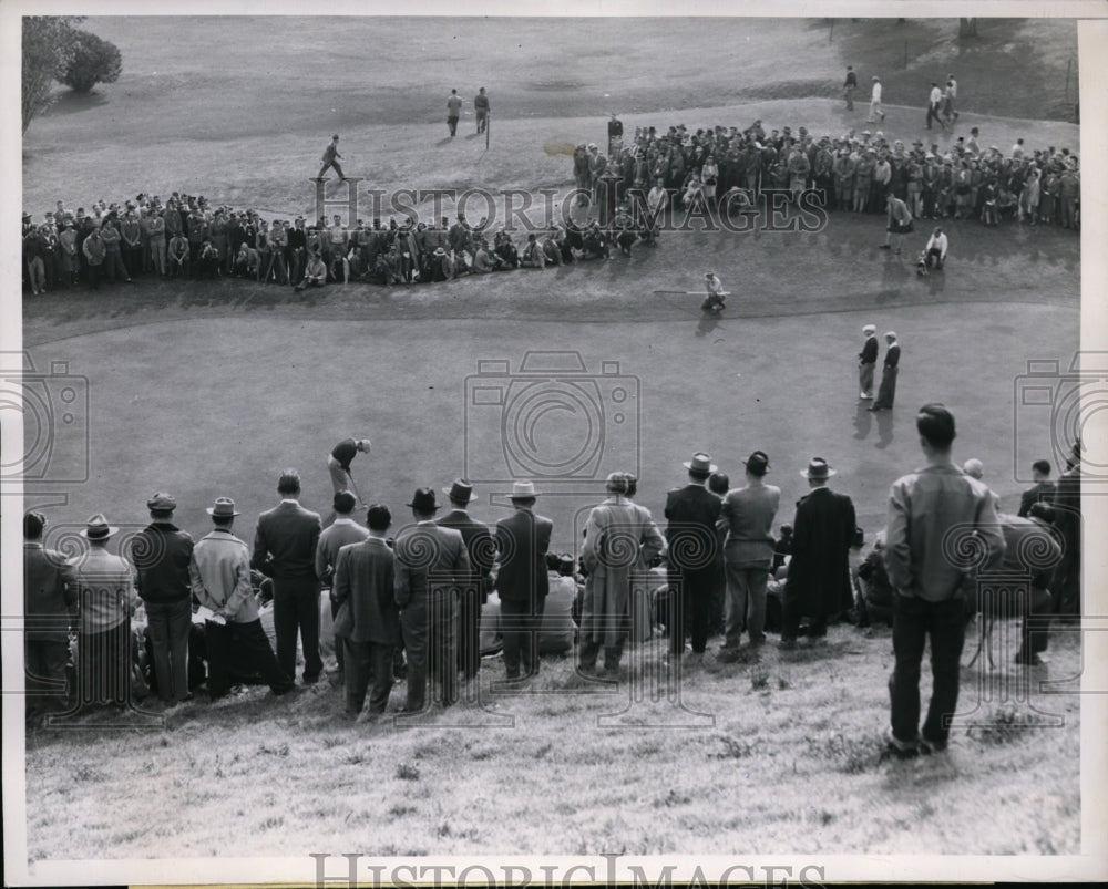 1946 Press Photo Harold Jug McSpaden in LA Open Golf in CA at Riviera club- Historic Images