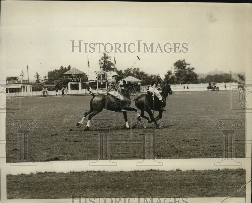 1929 Press Photo Princeton and West Point competing in college polo match, Bala- Historic Images