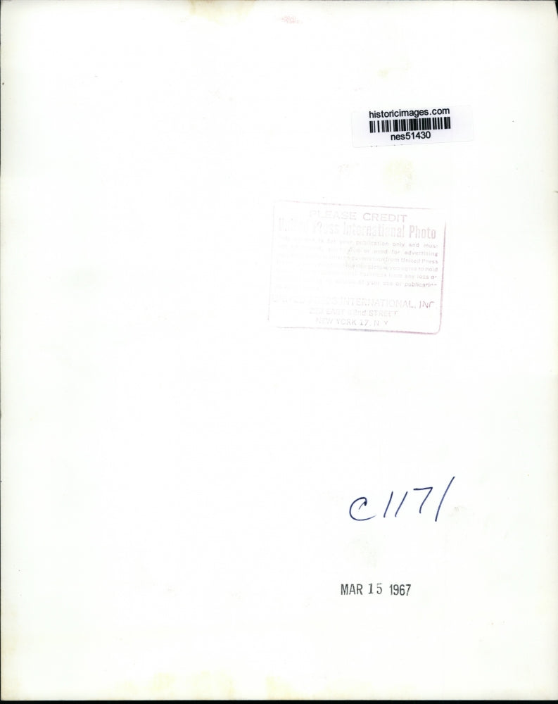 1967 Press Photo Golfer Arnold Palmer watches chip shot, Citrus Open in Orlando