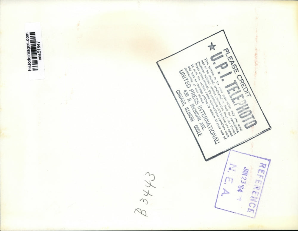 1964 Press Photo Golfer Arnold Palmer in pilothouse of cutter Ewing - nes51847