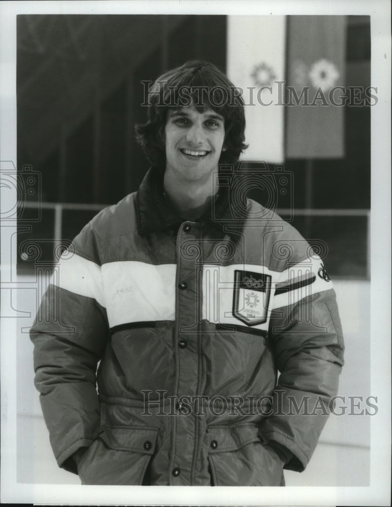 1984 Press Photo Eric Heiden to serve as expert commentator for Winter Olympics- Historic Images