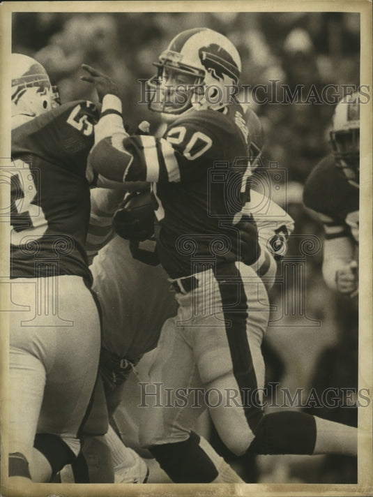 1983 Press Photo Joe Cribbs of the Buffalo Bills - nes52098- Historic Images
