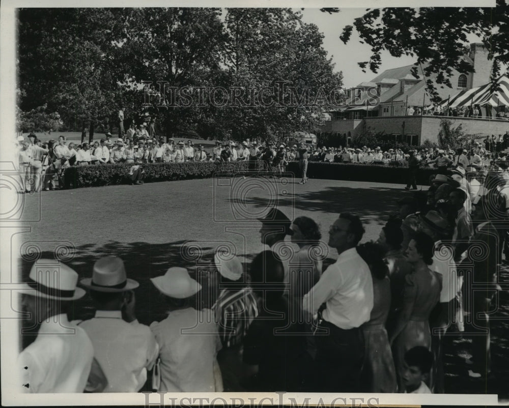 1939 Press Photo Marvin Ward & Ray Billows Wins Tourney at North Shore Club- Historic Images