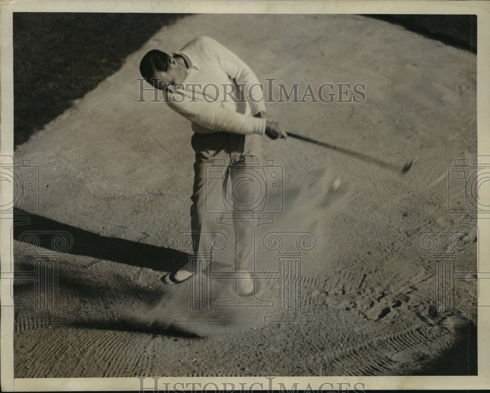 1940 Press Photo WB McCullough Jr finalist in US Amateur golf tournament- Historic Images