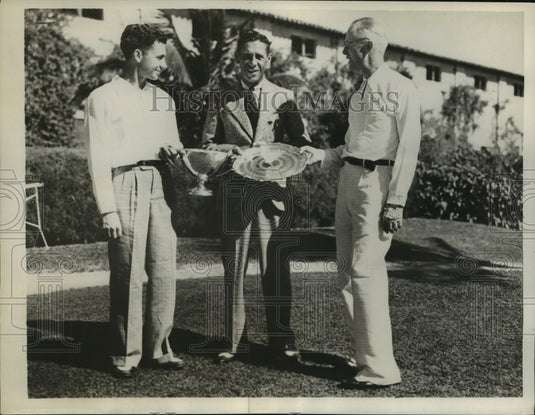 1937 Press Photo Leon Pettigrew wins Southern Amateur GOlf Tourney - nes55519- Historic Images