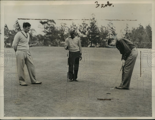 1936 Press Photo Harold McSpaden defeats Johnny Revolta in P.G.A. Match- Historic Images
