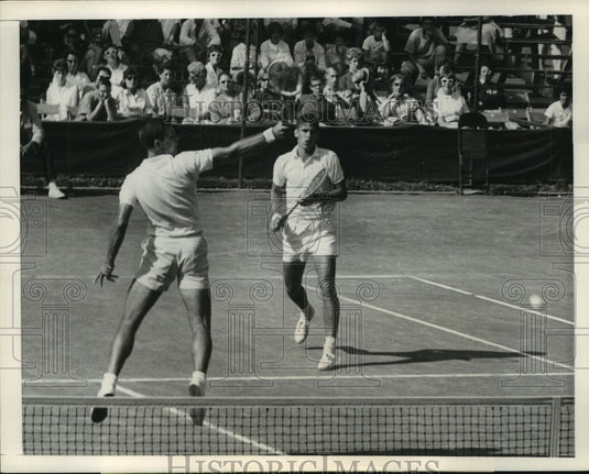 1962 Press Photo Ramsey Earnhart & Martin Reissen Winners Mens Double- Historic Images