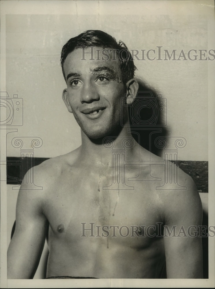 1936 Press Photo Thomas Yedesco Olympic Boxing Finalist - nes56069- Historic Images