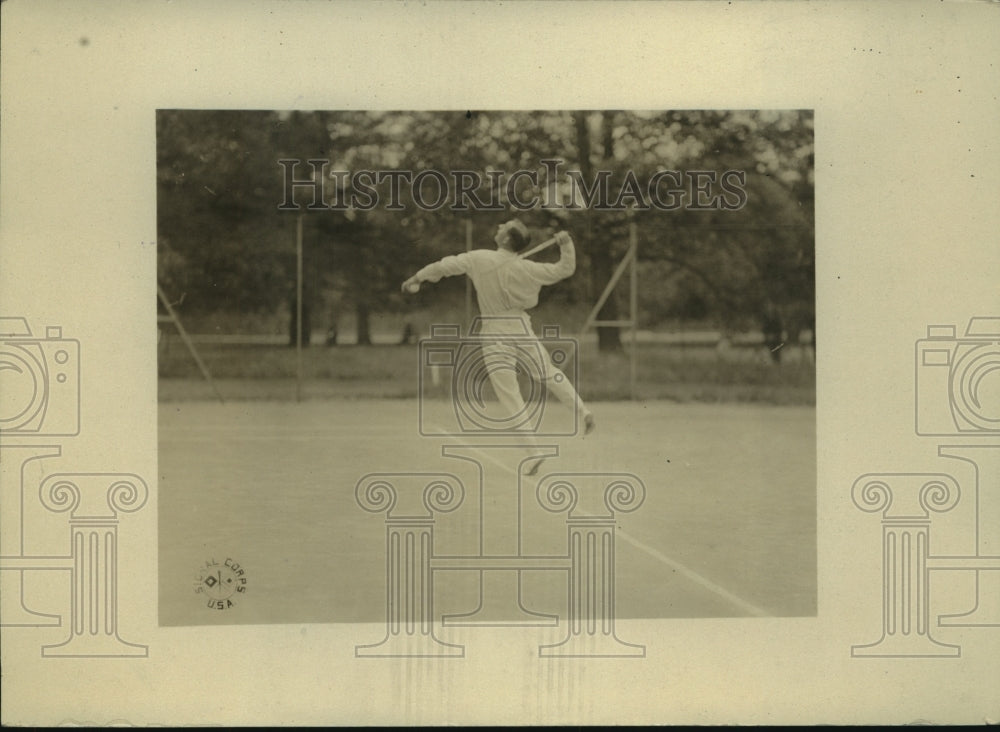 1919 Press Photo R. Lycett, Australian star of O&#39;Hara Wood doubles. - nes56121- Historic Images