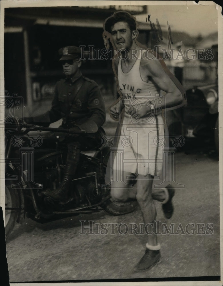 1927 Press Photo Long distance runner Dr. John J Seiler - net01328- Historic Images