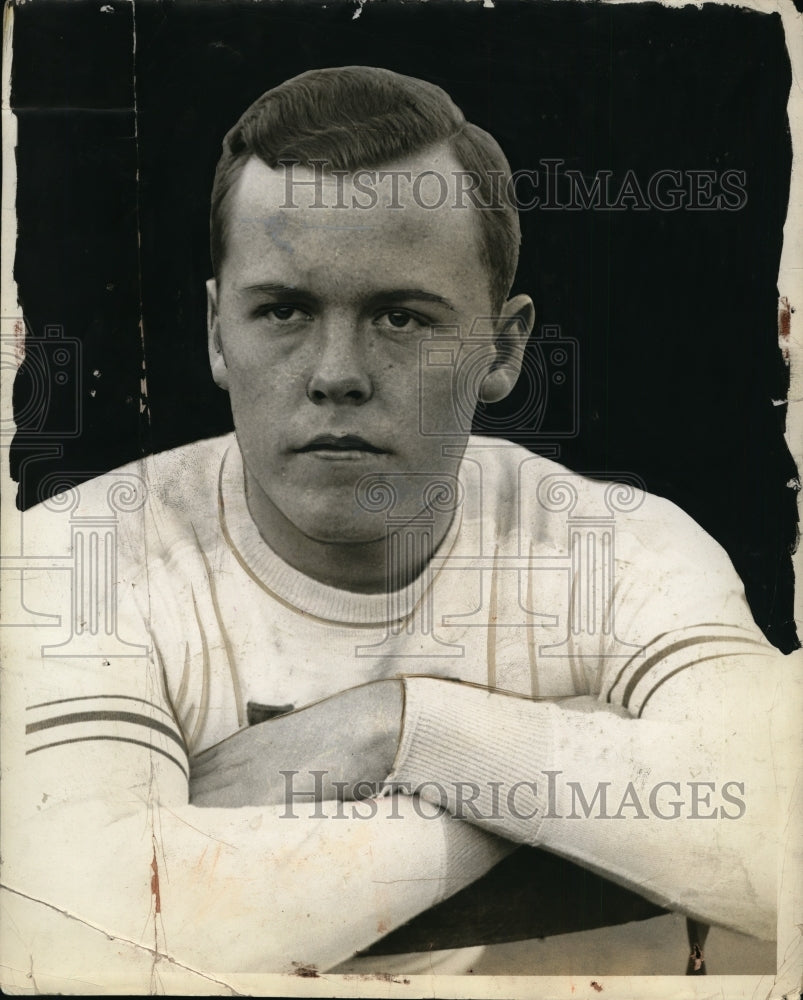 1936 Press Photo Averell Daniell left tackle of Pittsburgh - net02131- Historic Images