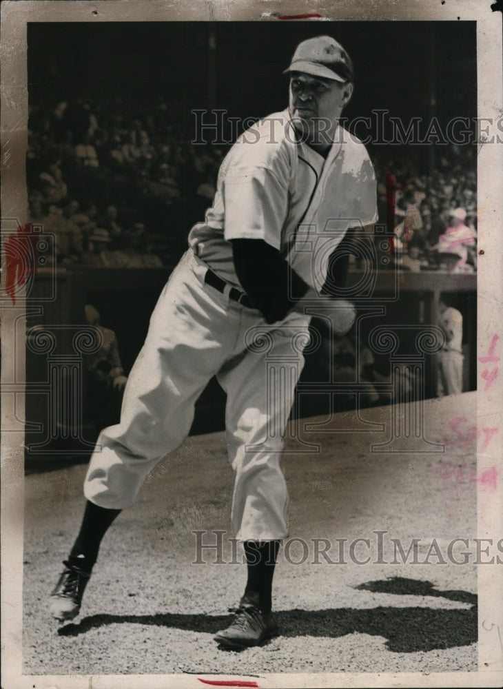 1940 Press Photo Detroit Tigers pitcher Buck Newsome - net02307- Historic Images