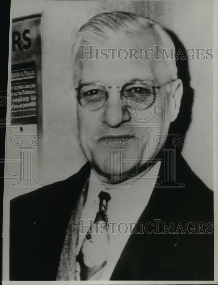 1947 Press Photo American League baseball president William Harridge - net05018- Historic Images